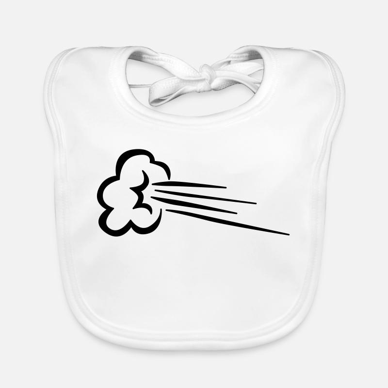 Comic Effect Speed Organic Baby Bibs