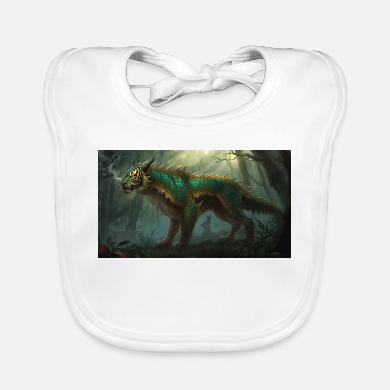 Dragontiger 2 Organic Baby Bibs