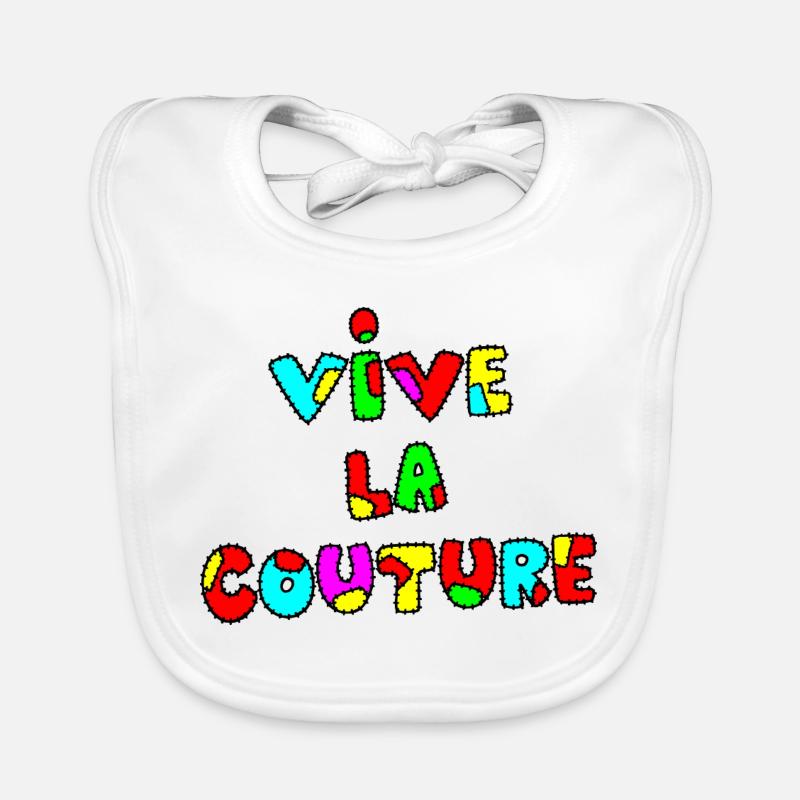 LONG LIVE COUTURE! Organic Baby Bibs