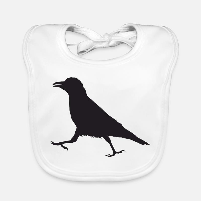 Corbeau I Bavoir bio Bébé
