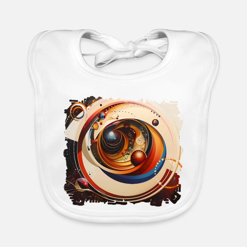 Vortex Raumring Kosmos Baby Bio-Lätzchen