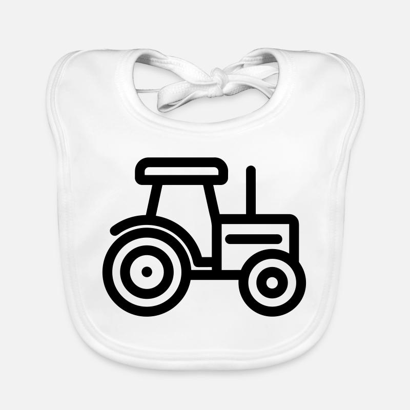 tractor Organic Baby Bibs