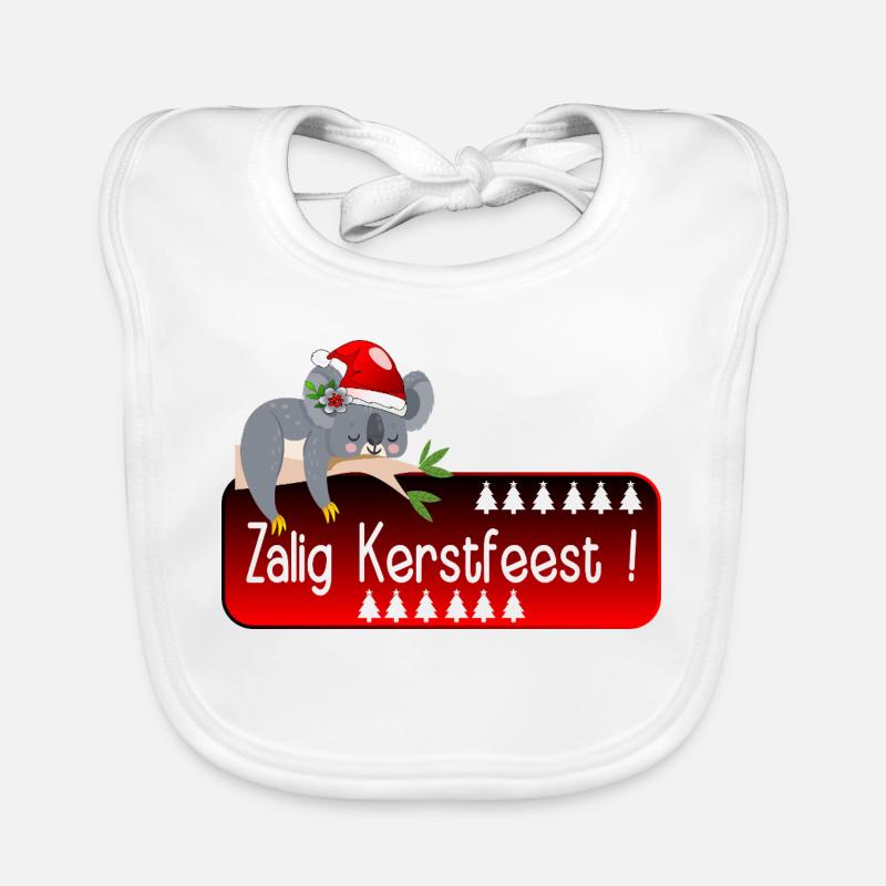 Joyeux Noël Koala Bavoir bio Bébé