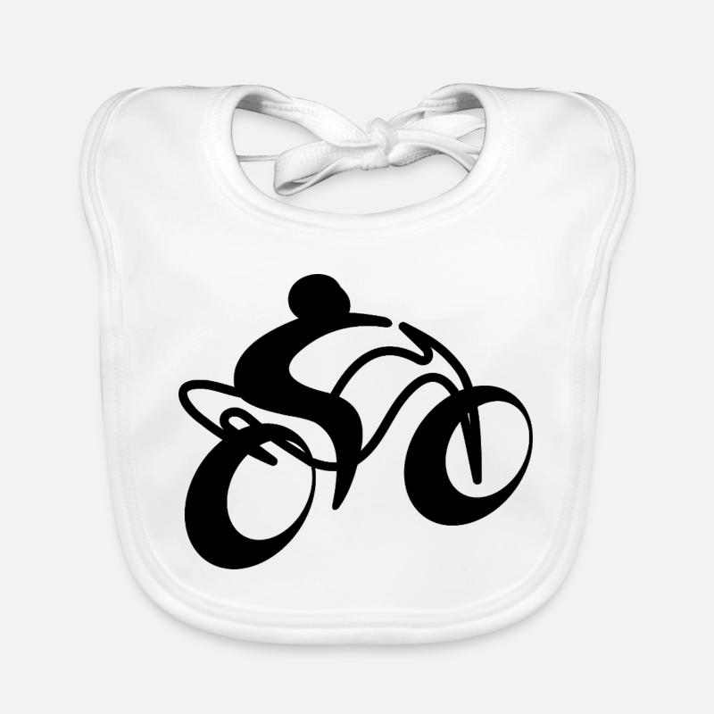 Chemise à deux roues de l’âme Bavoir bio Bébé