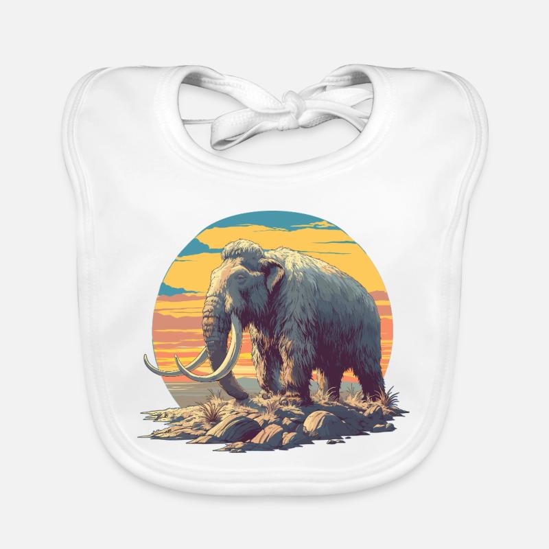 Mammoths Mammoth Organic Baby Bibs