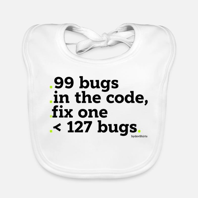 99 Fehler im Code zu beheben Baby Bio-Lätzchen