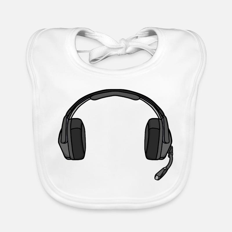 Casque avec micro Bavoir bio Bébé