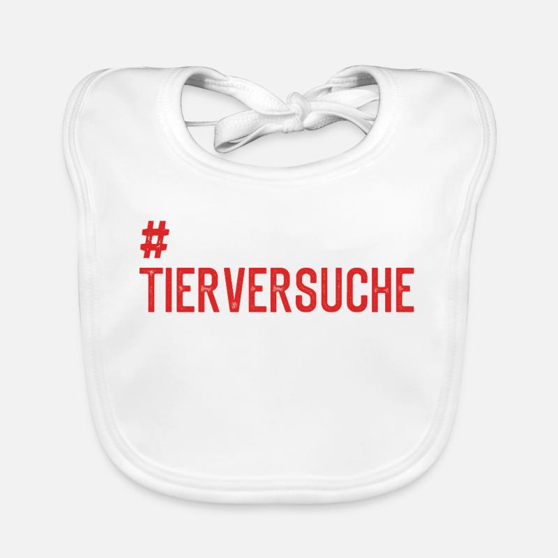 Animal Testing STOPS ANIMAL TESTING Lustigse Organic Baby Bibs