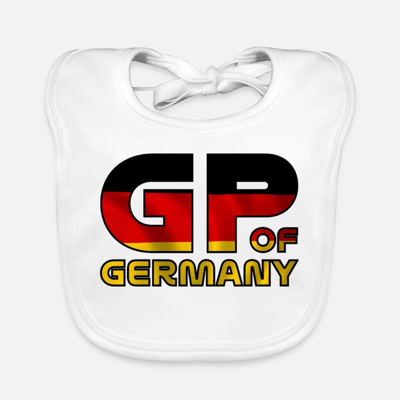 germany_gp - Bavoir bio Bébé - blanc