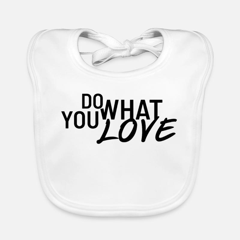 Faites ce que vous aimez Bavoir bio Bébé