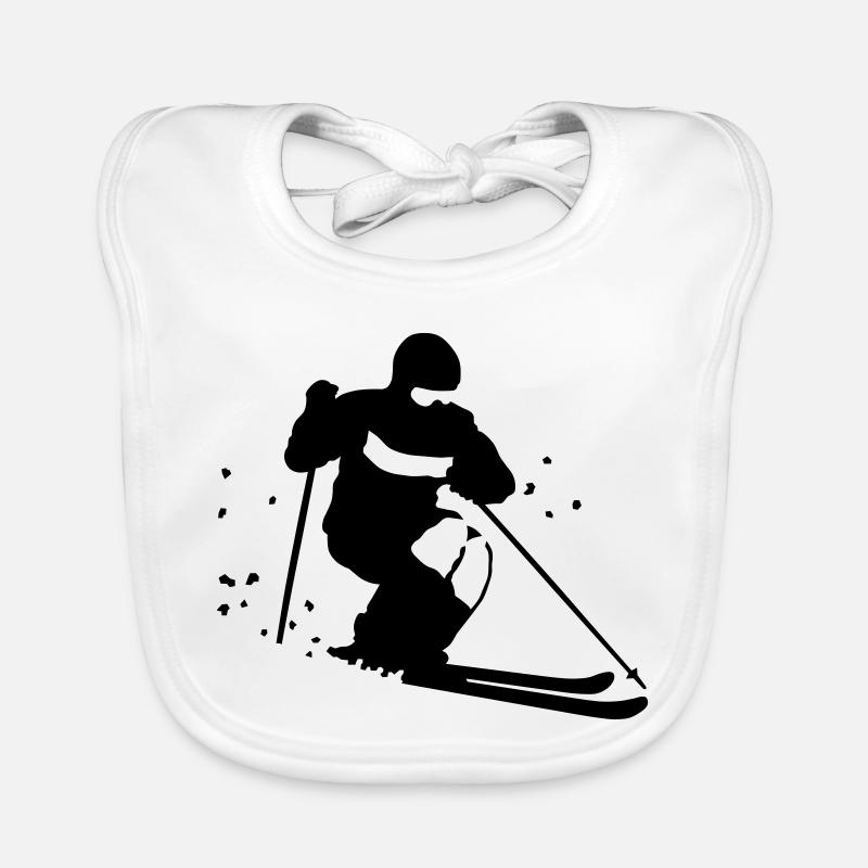 Ski de bosses Bavoir bio Bébé