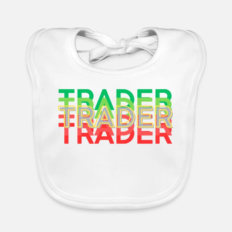 TRADER colorful Organic Baby Bibs