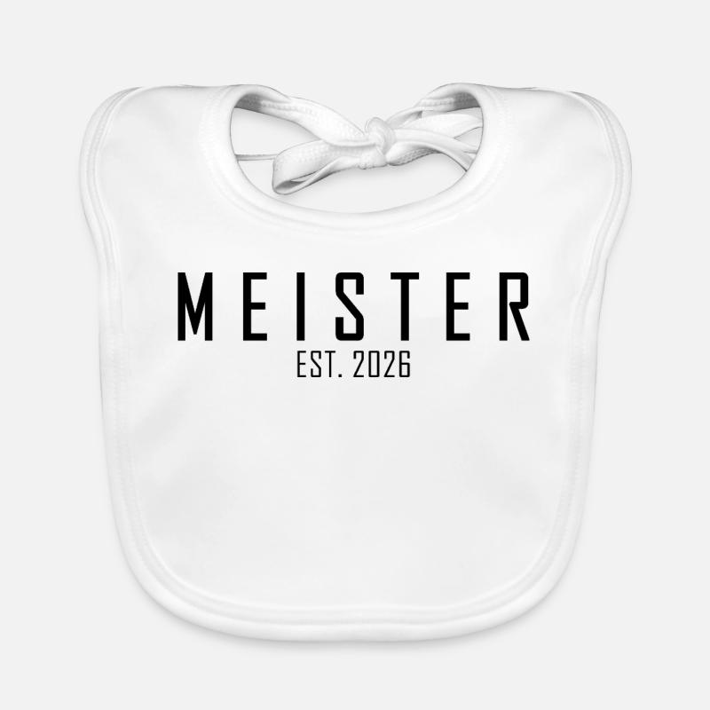Master est. 2026 Organic Baby Bibs
