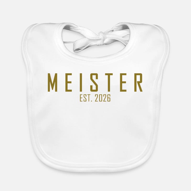 Master est. 2026 Organic Baby Bibs
