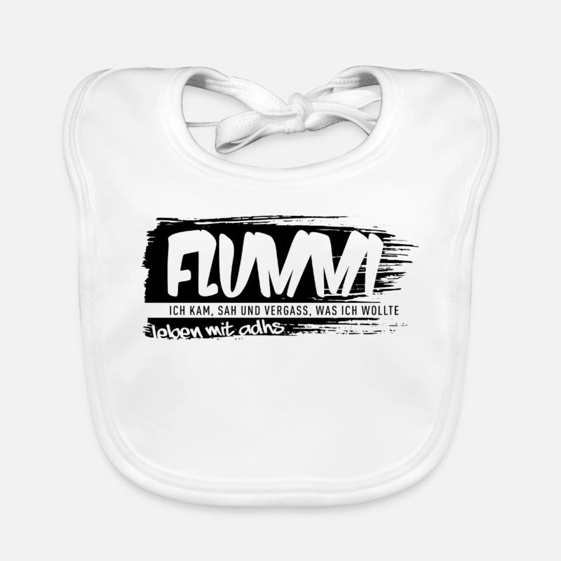 FLUMMI – Leben mit ADHS Baby Bio-Lätzchen