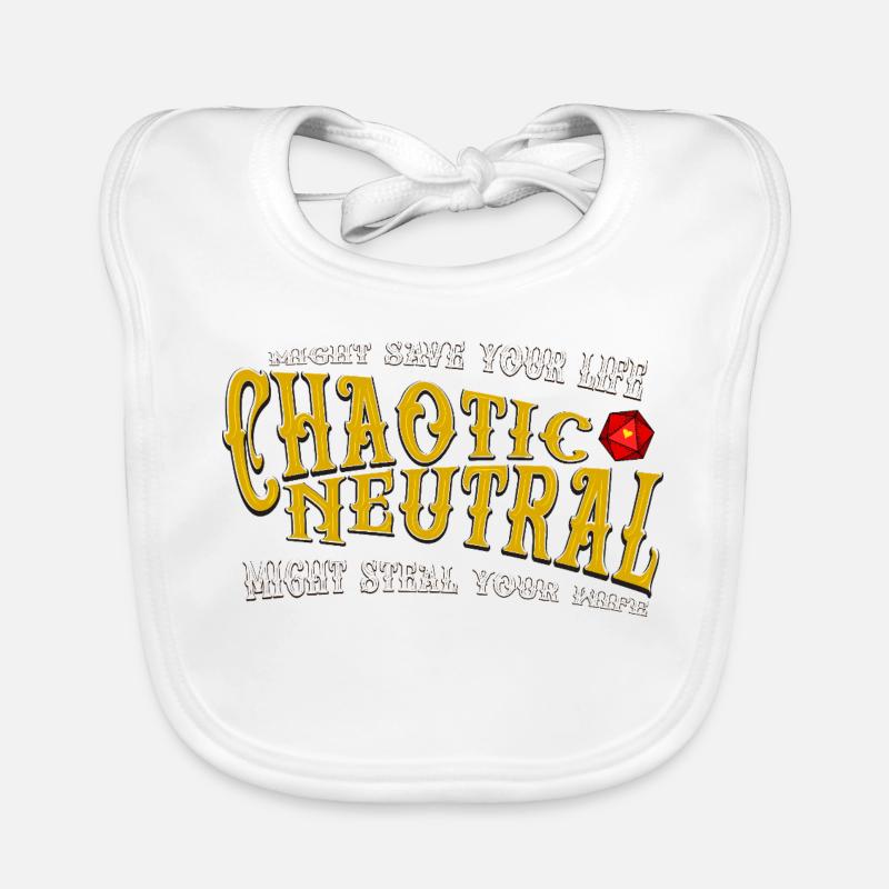 chaotisch neutral Baby Bio-Lätzchen