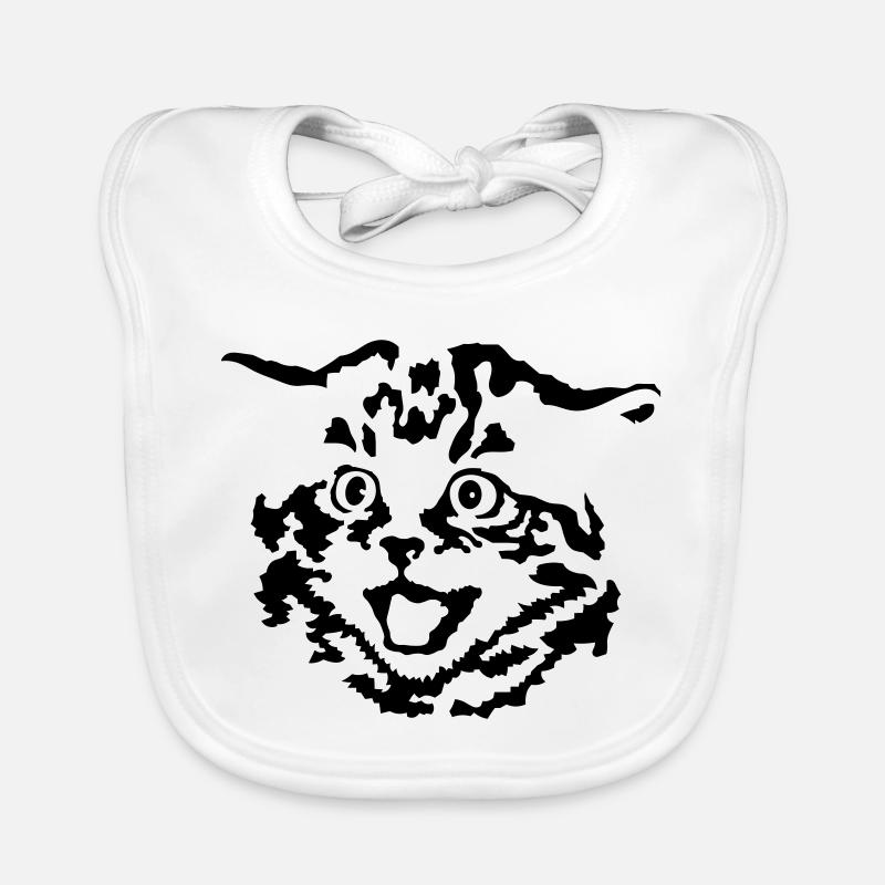 Kitten Organic Baby Bibs