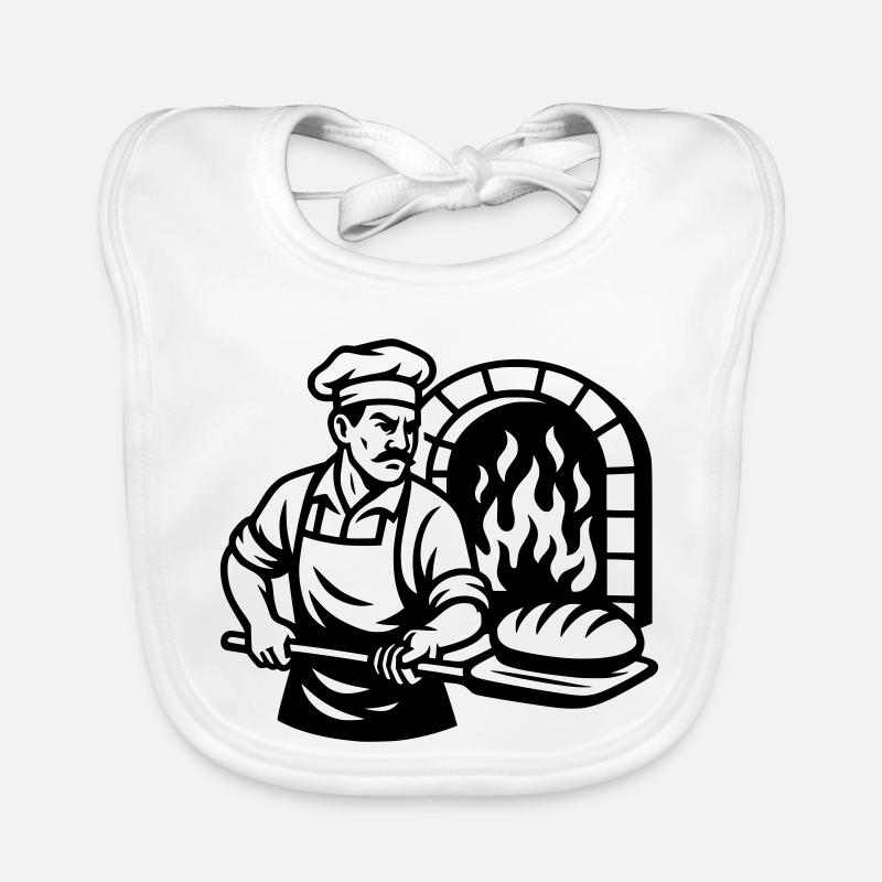 Boulanger Bavoir bio Bébé