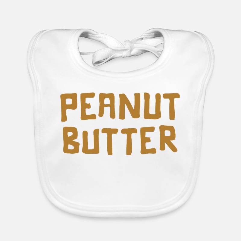 Pâte d’arachide 🥜 Bavoir bio Bébé