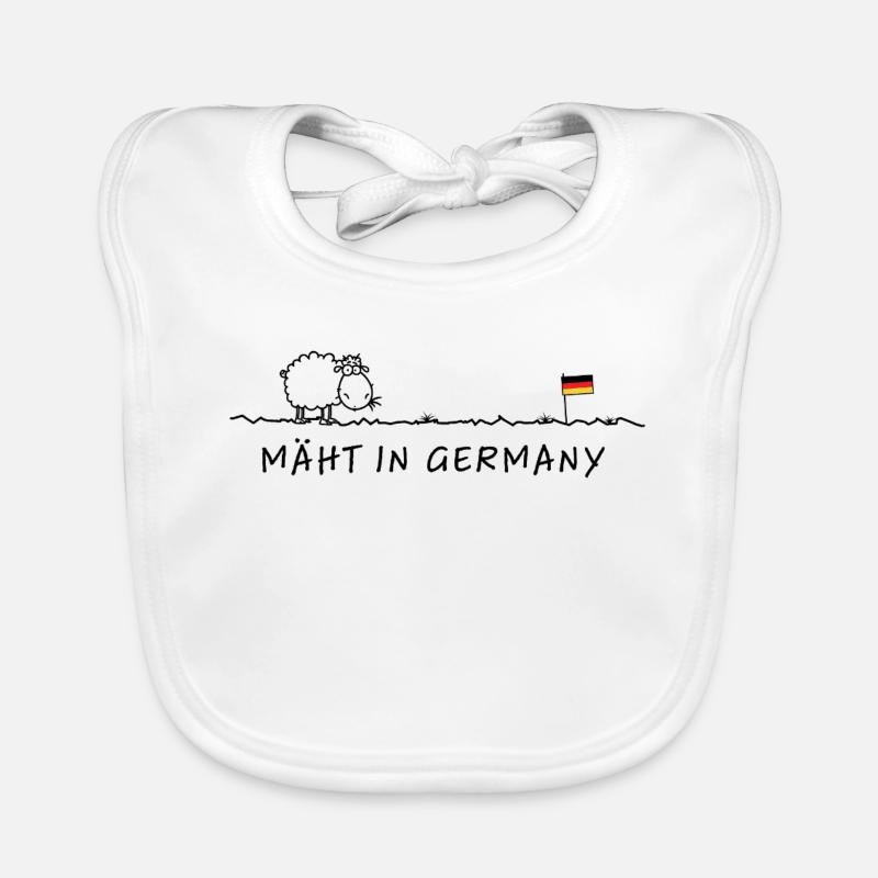 Mowing in Germany – pun Made in Germany Organic Baby Bibs