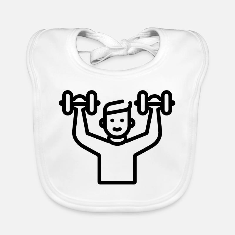 Bodybuilding Baby Bio-Lätzchen