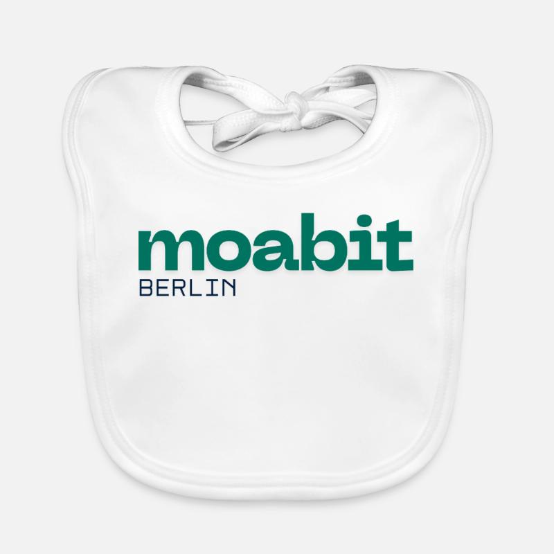 Moabit Berlin Beau design simple Bavoir bio Bébé