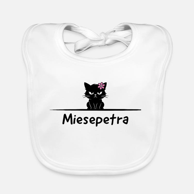 Jeu de mots : Petra Miesepeter Bavoir bio Bébé