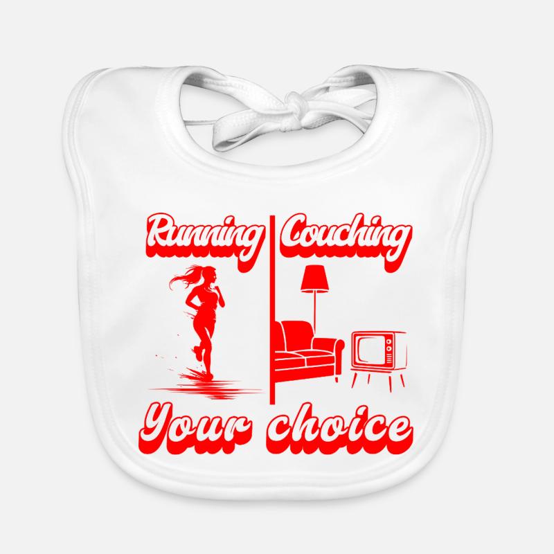 Courir ou s’installer ? À vous de choisir ! Bavoir bio Bébé