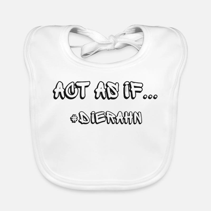 Act as if... #dierahn Organic Baby Bibs