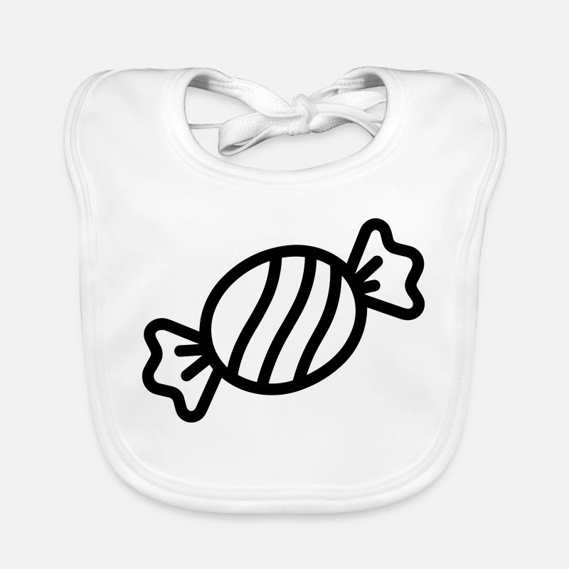 candy Organic Baby Bibs