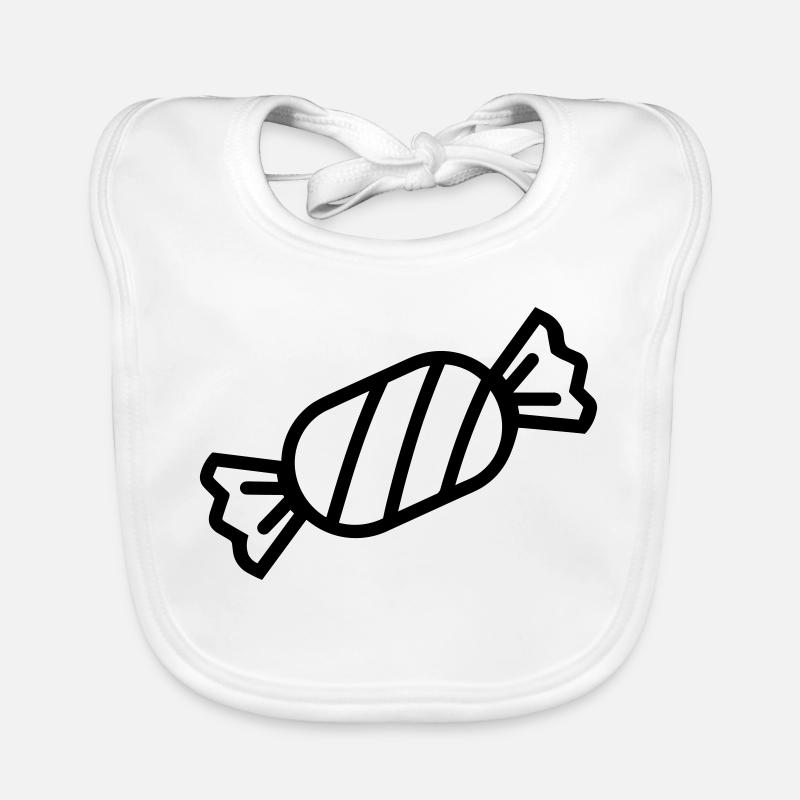 candy Organic Baby Bibs