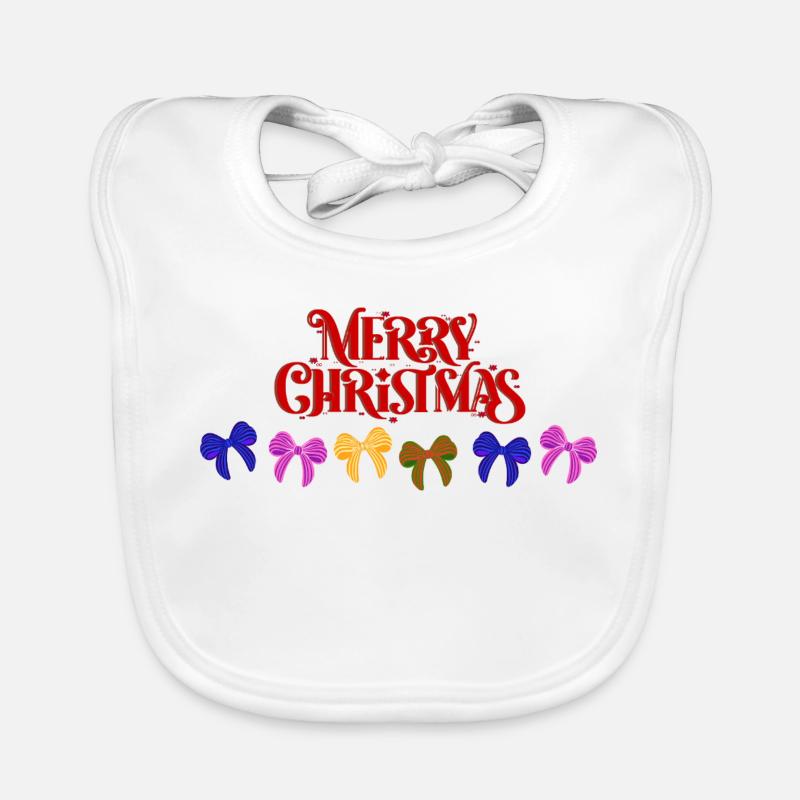 Défilé d’arcs de joyeux Noël Bavoir bio Bébé