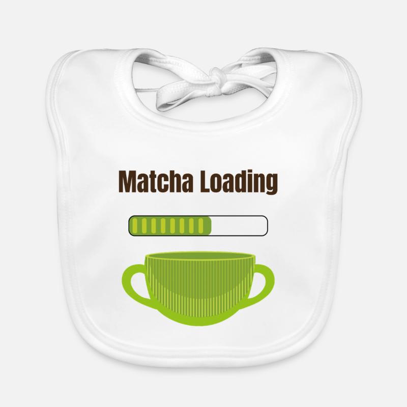 Matcha Loading Baby Bio-Lätzchen