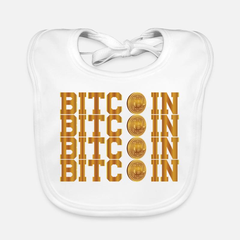 Le bitcoin Bavoir bio Bébé