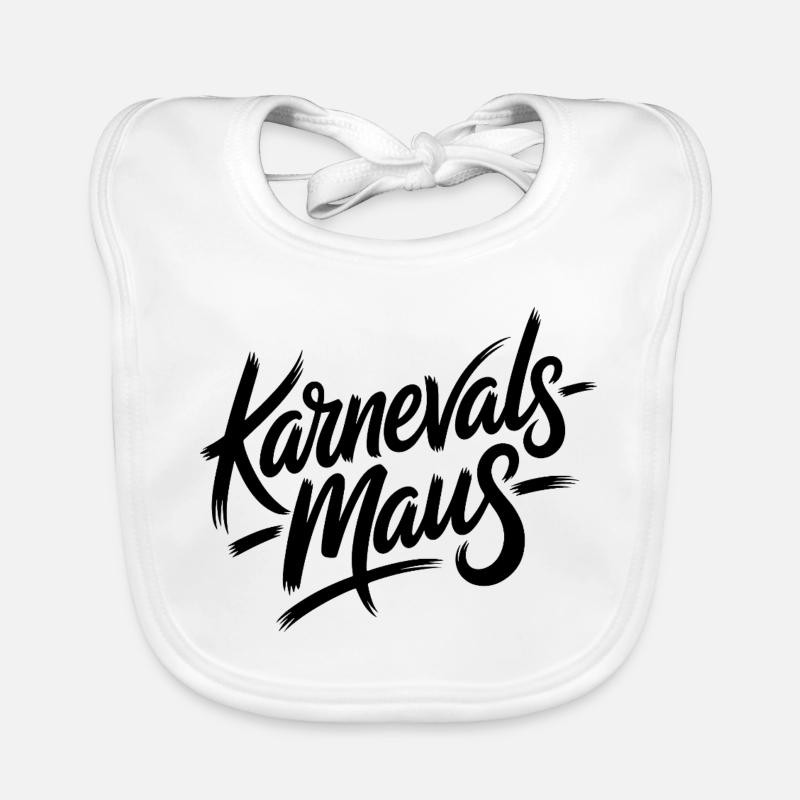 Karnevalsmaus Karneval Köln Kölner Karnevals Maus Baby Bio-Lätzchen