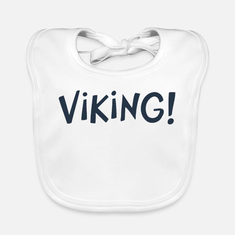 Viking Cree Grober Tippfehler Baby Bio-Lätzchen