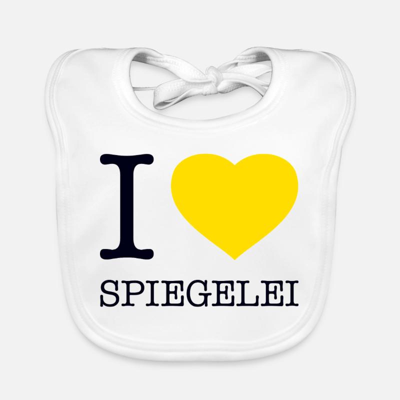 I love fried egg Organic Baby Bibs