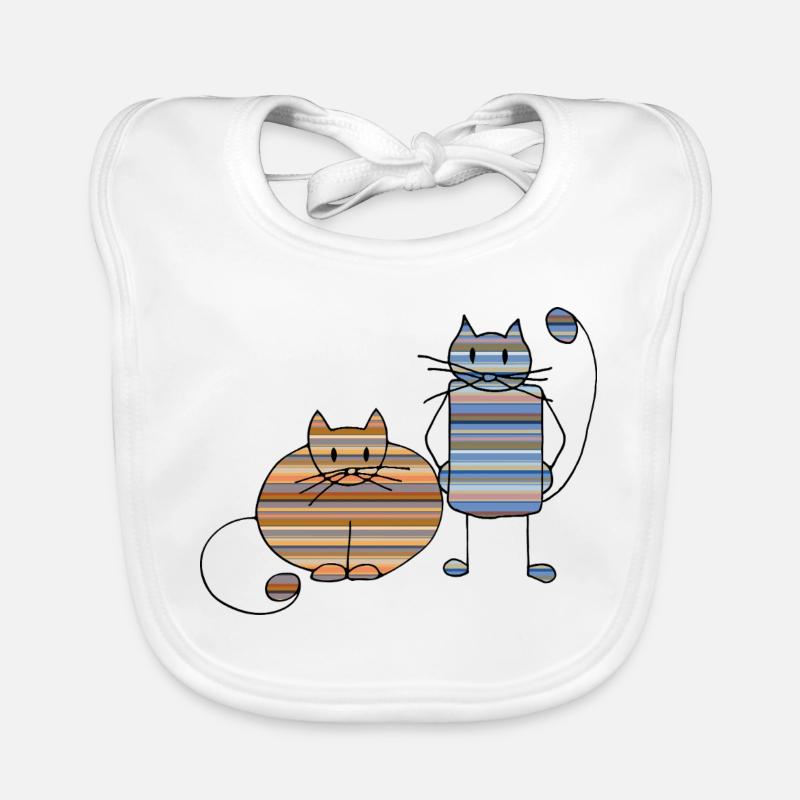 Chats Bavoir bio Bébé