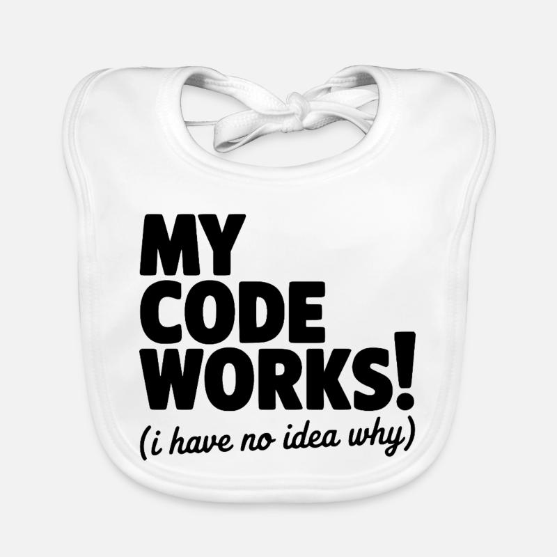 My Code Works! (I Have No Idea Why) Organic Baby Bibs