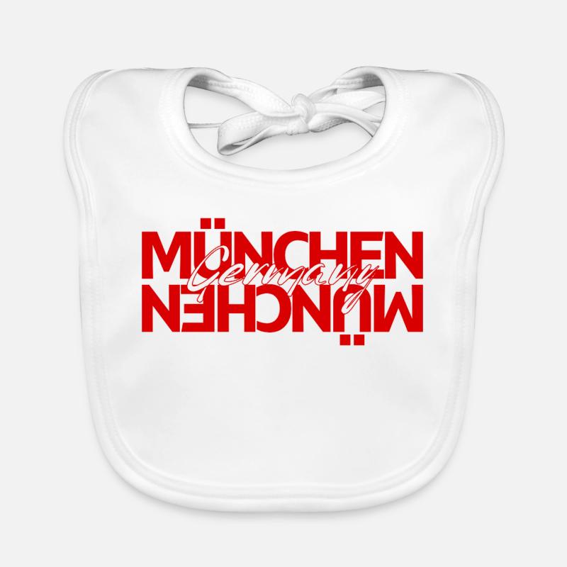 München Tyskland Script Overlay Økologisk babysmekke