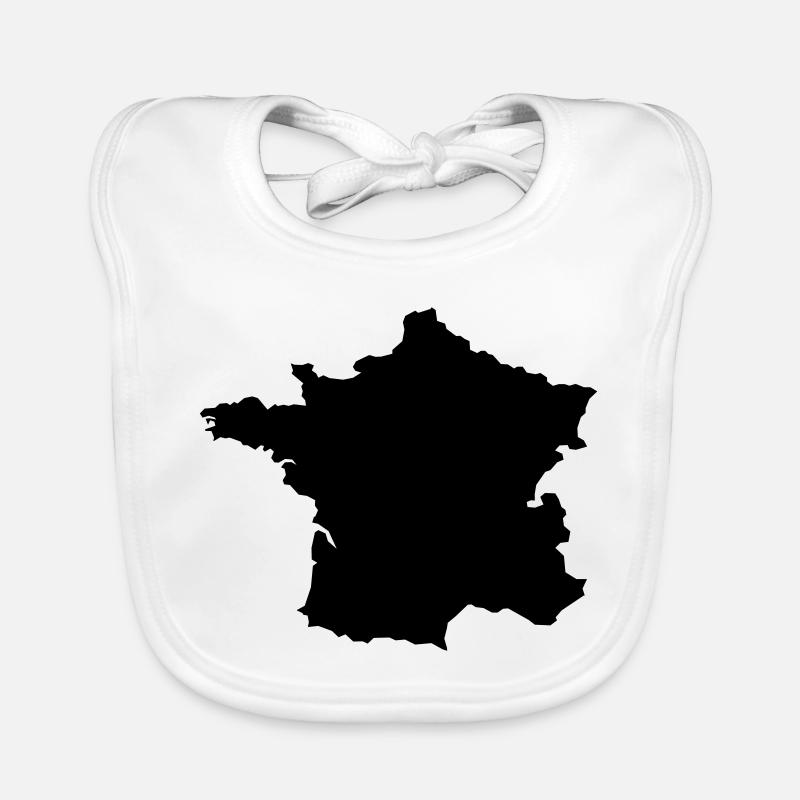 France Pays Bavoir bio Bébé