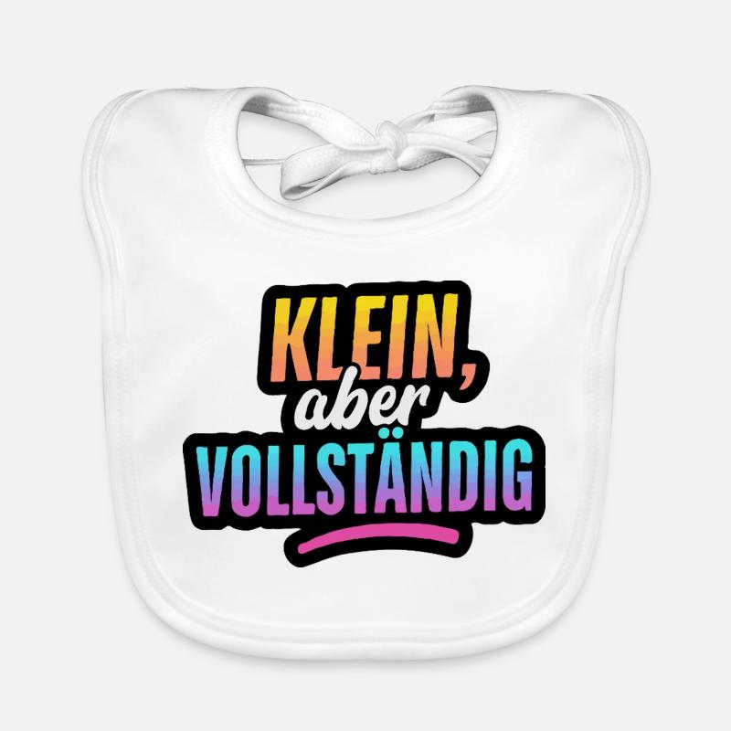 Klein, aber Vollständig Baby Bio-Lätzchen