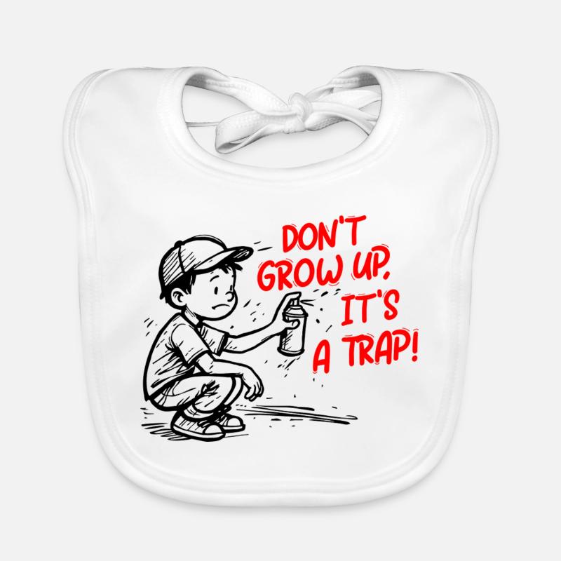 Es ist ein Trick Baby Bio-Lätzchen