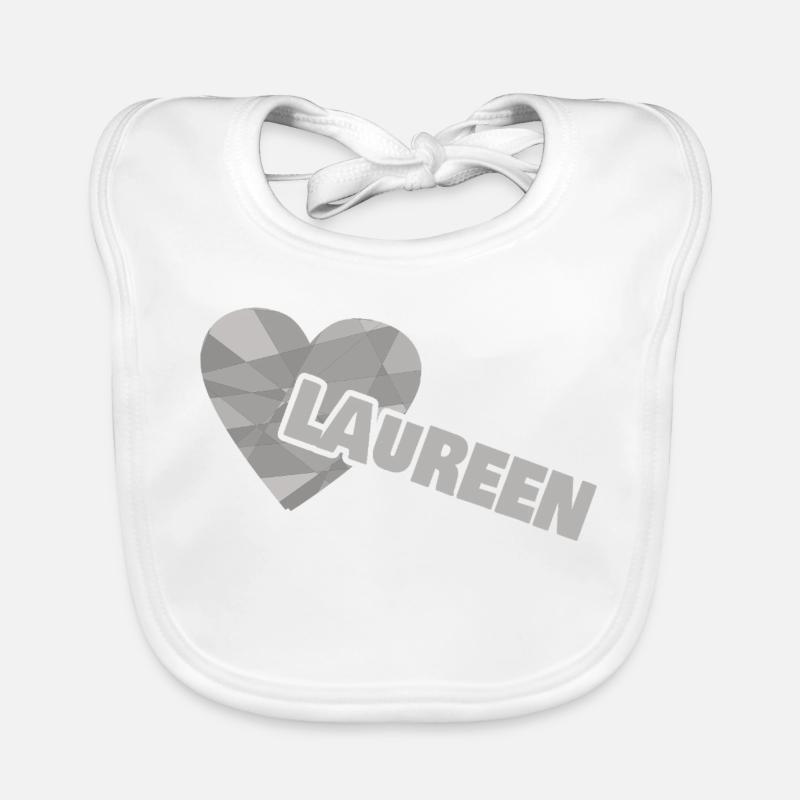 Liebe Laureen Baby Bio-Lätzchen