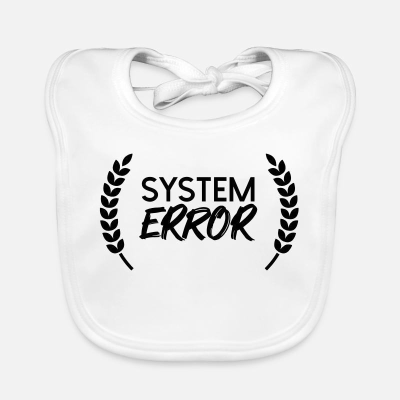 System failure Organic Baby Bibs