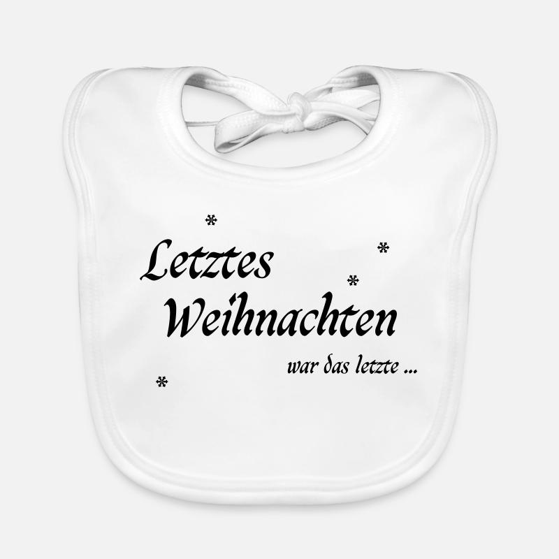 Last Christmas Organic Baby Bibs