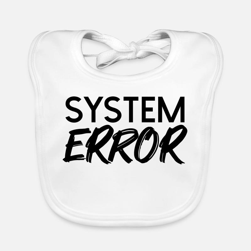 System failure Organic Baby Bibs