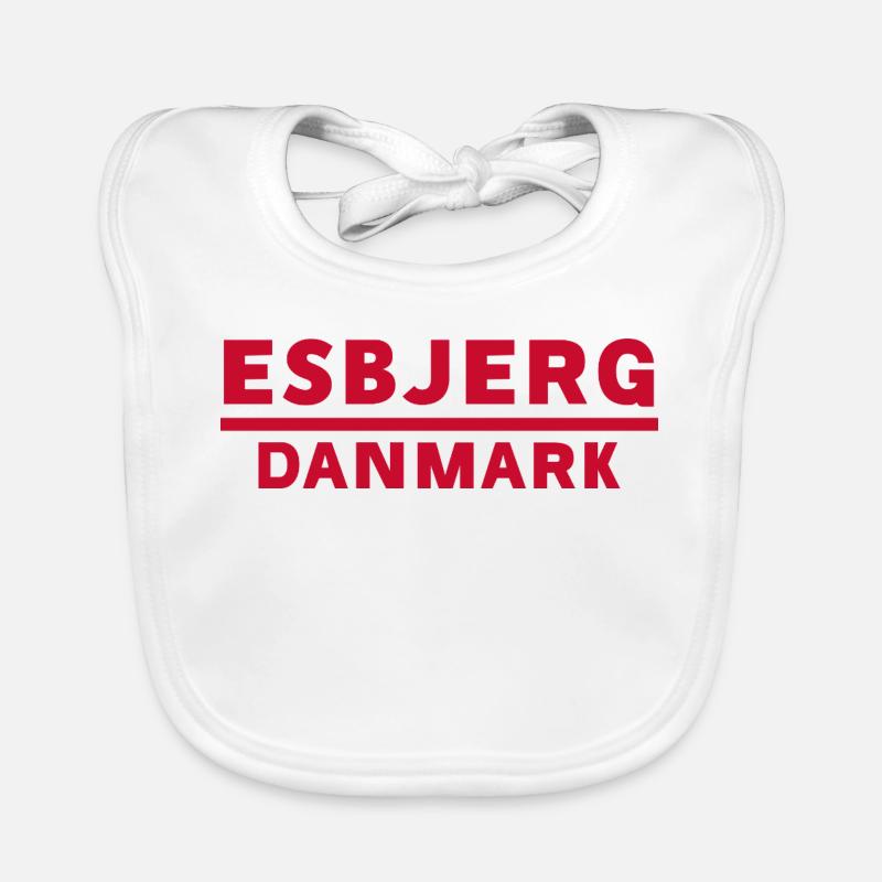 Esbjerg, Danemark Bavoir bio Bébé