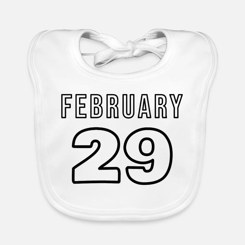 February 29 Organic Baby Bibs