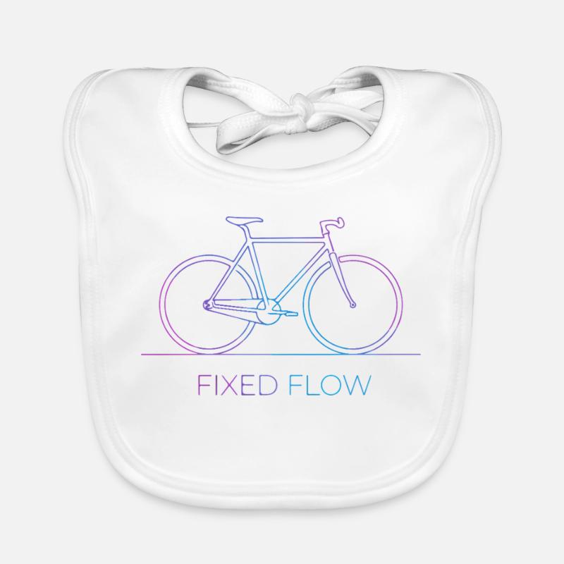 Vélo à flux fixe Bavoir bio Bébé